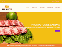 Tablet Screenshot of alimentossanmateo.com